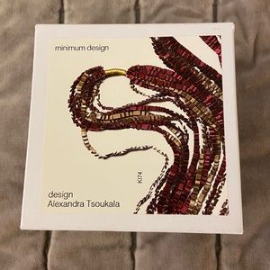 Alexandra Tsoukala silk necklace